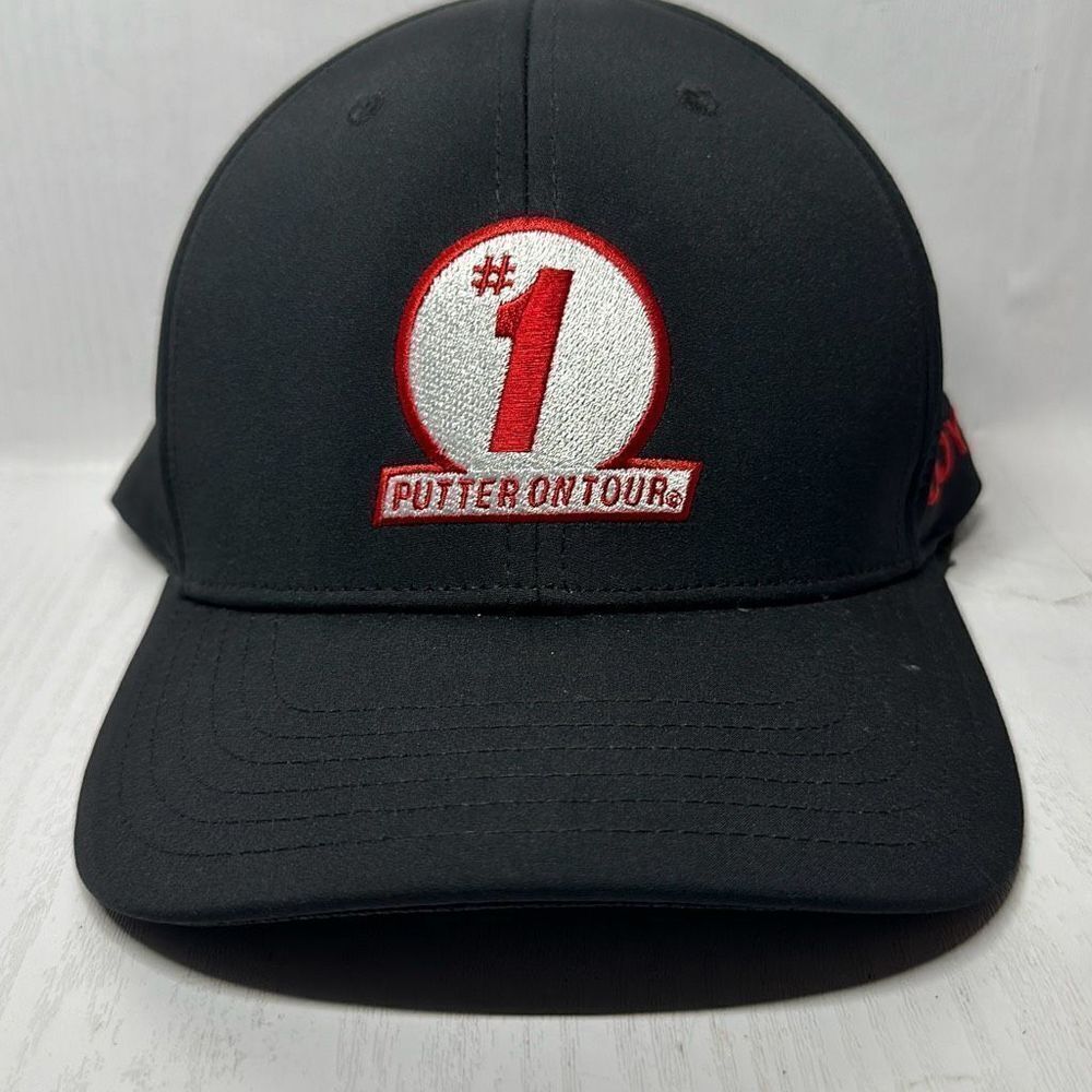 Callaway Odyssey #1 Putter On Tour Black Adjustable Golf Hat Cap one size